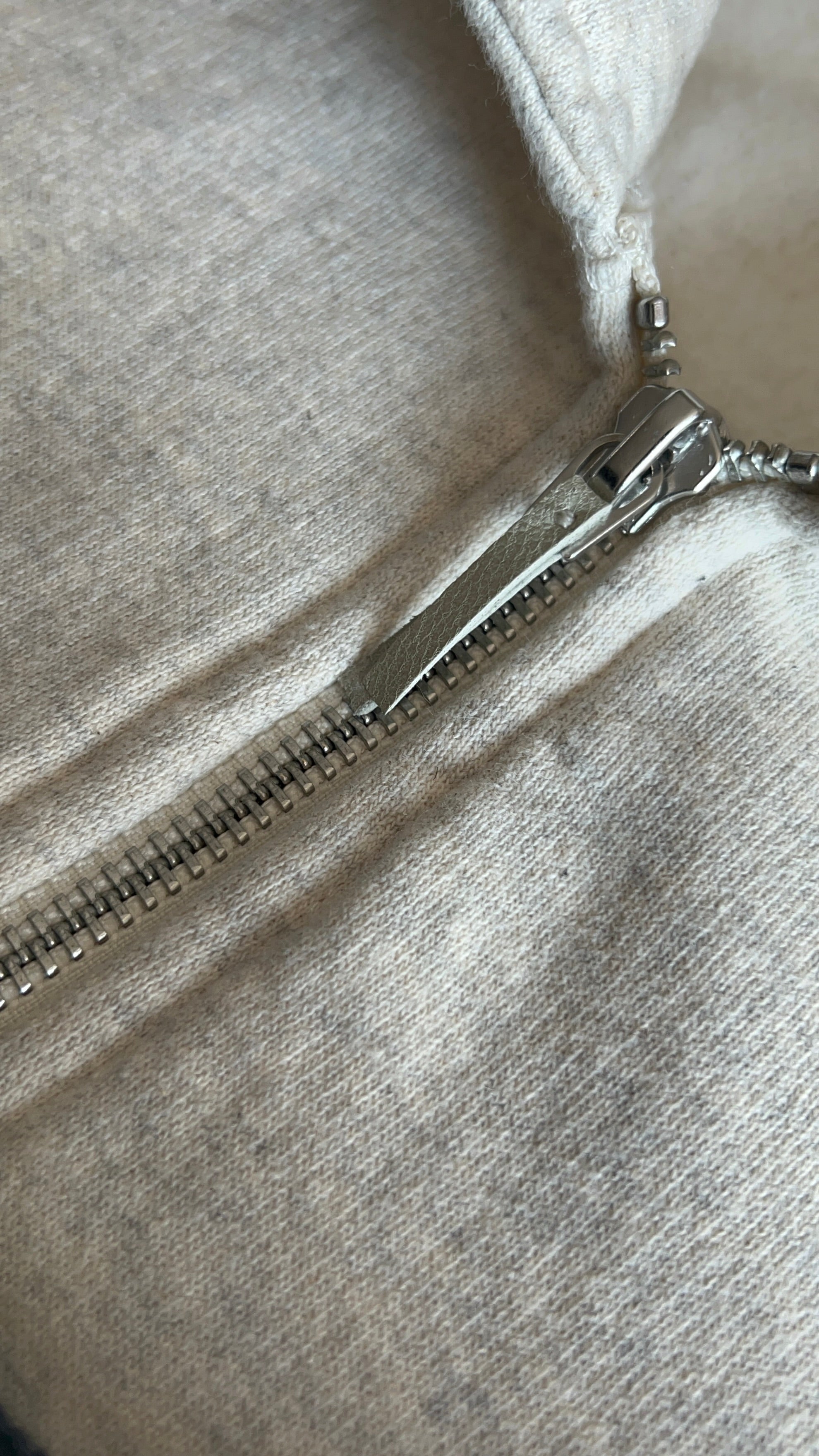Essential Zip Neck Sweater