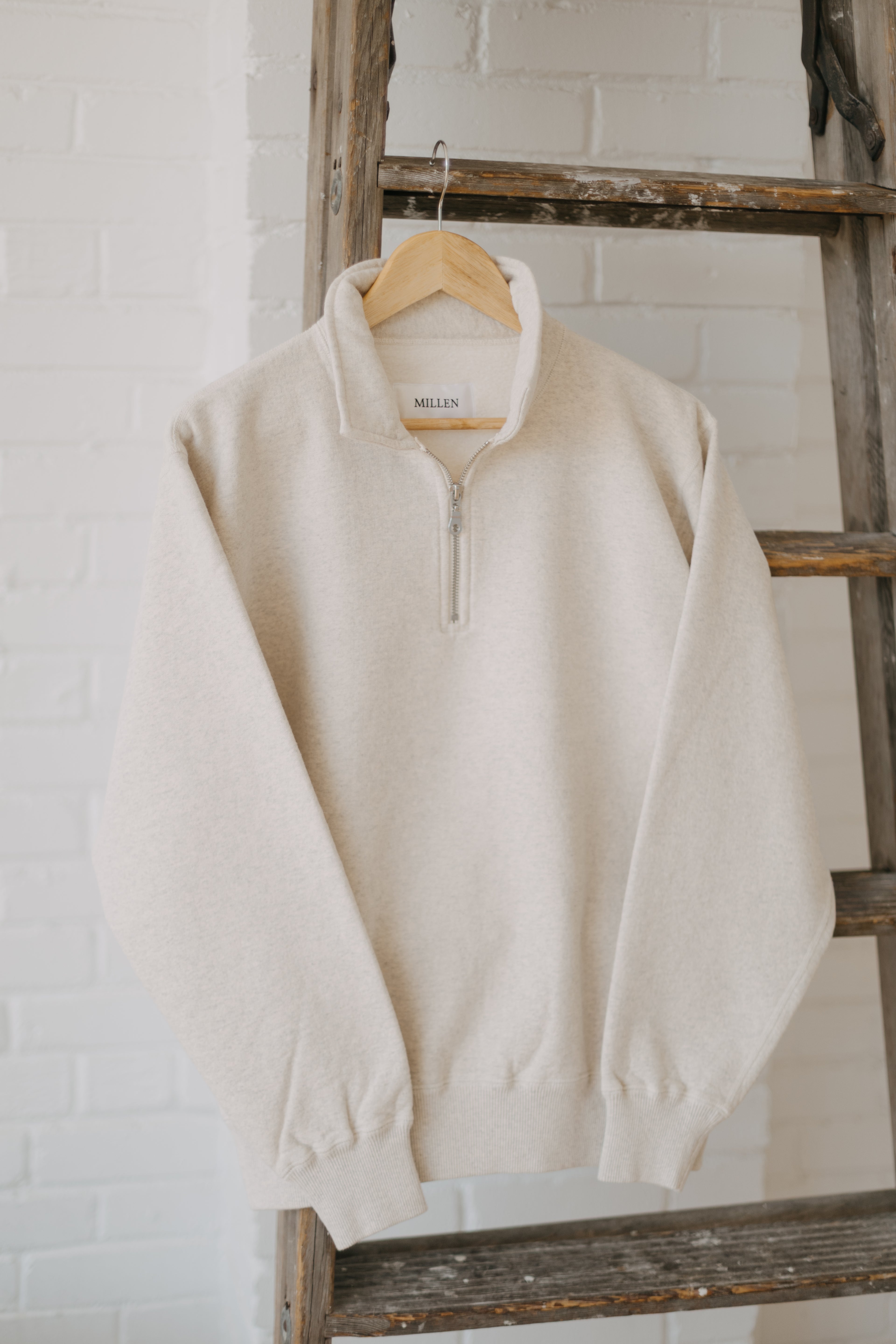 Essential Zip Neck Sweater