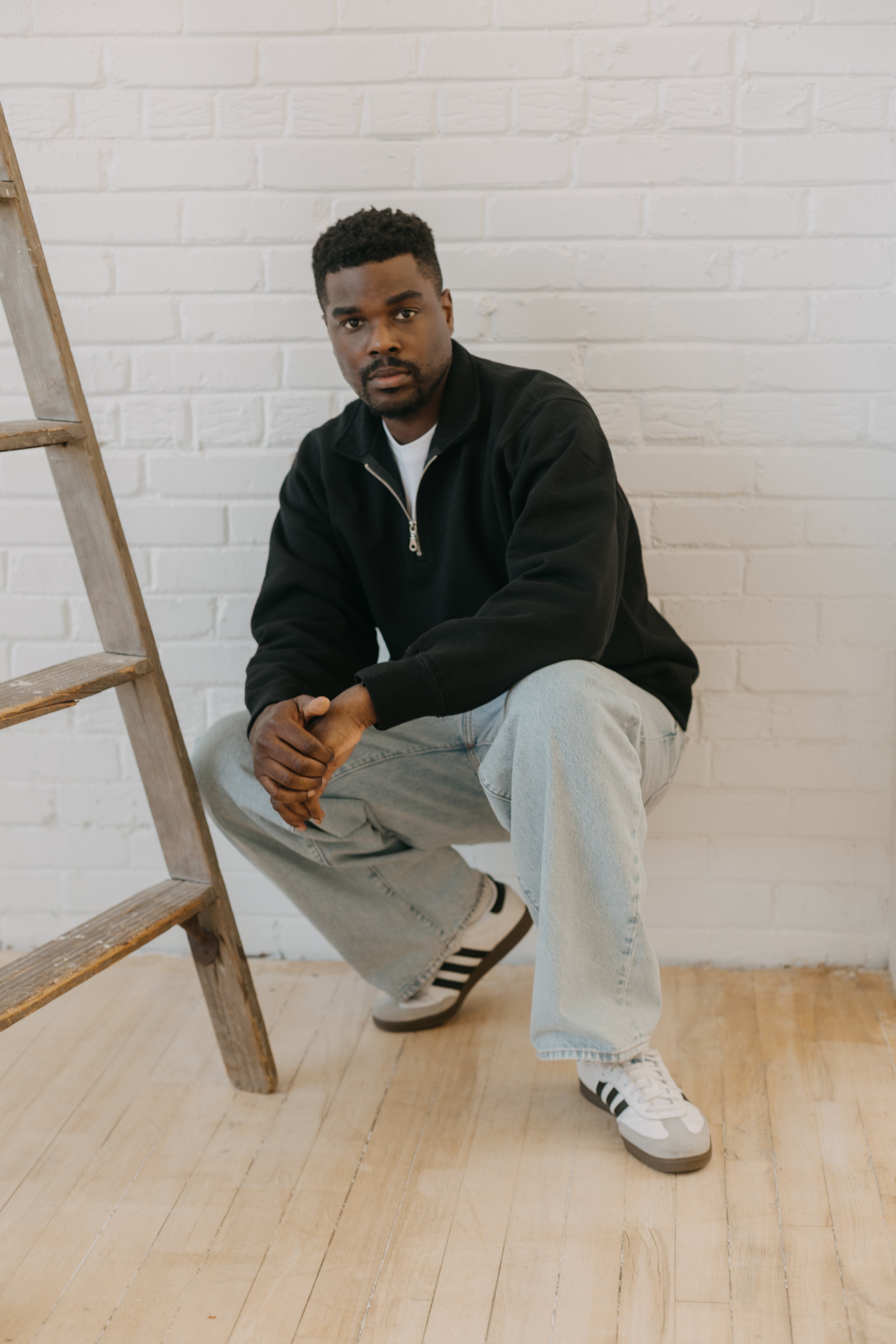 Essential Zip Neck Sweater